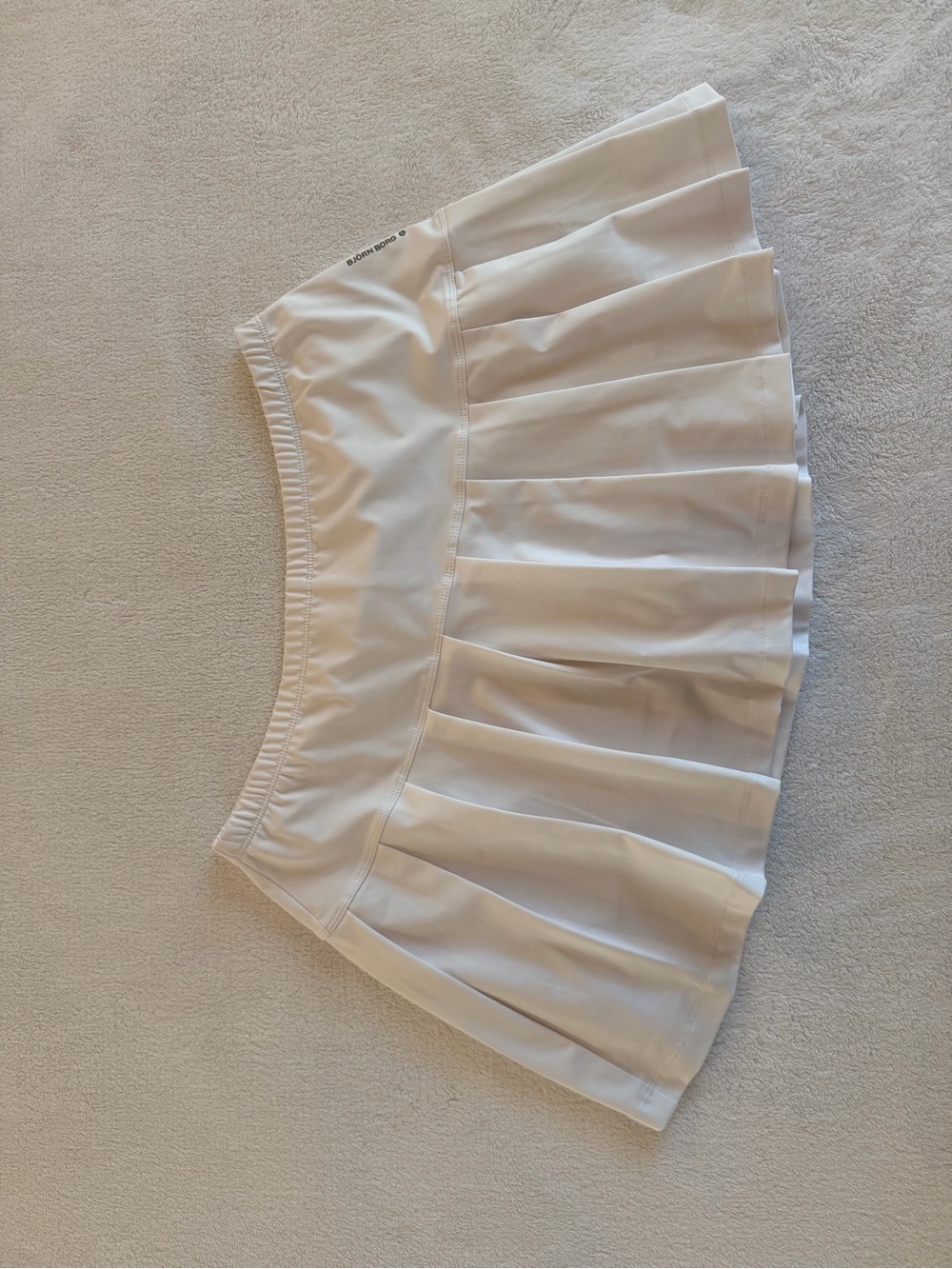 Bjorn Borg White Pleated Tennis Skirt